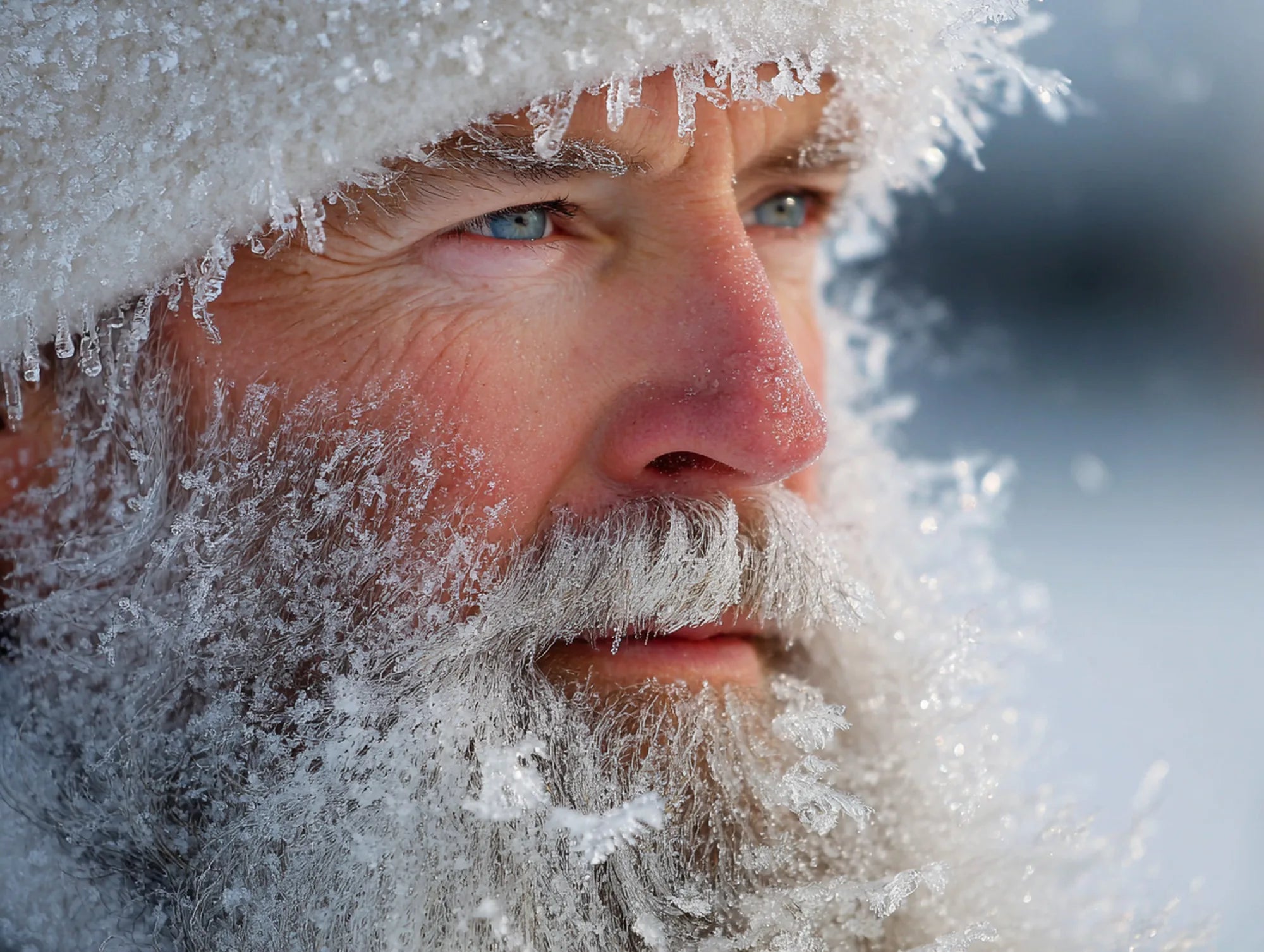 The Science of the “Arctic Freeze”: Why Your Face and Beard are Suffering Right Now