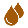 Icon symbolizing hydrated skin from Stubble + Stache Soften beard oil.