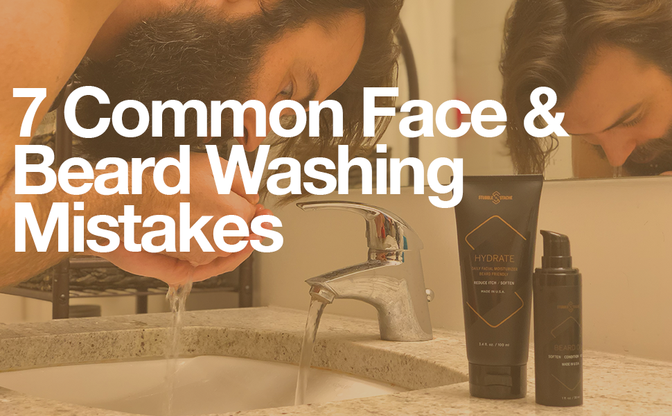 7 Common face and beard washing mistakes