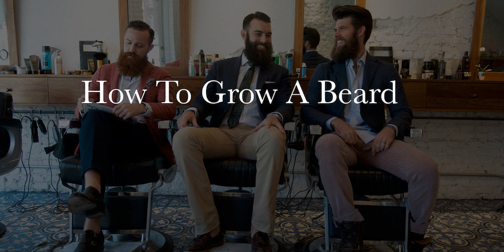 How to grow a beard