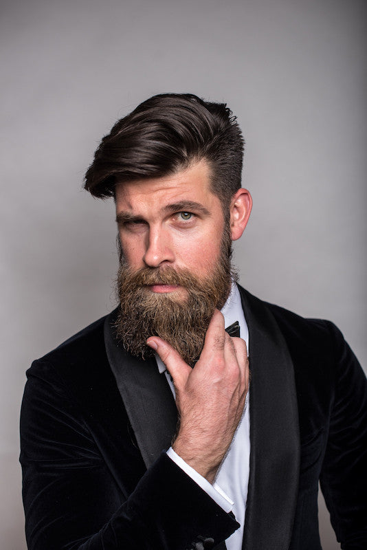 Logan | stubble & stache beard care products