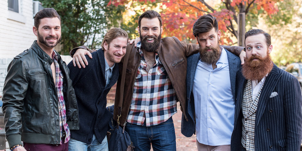 No-Shave November with stubble & 'stache beard care