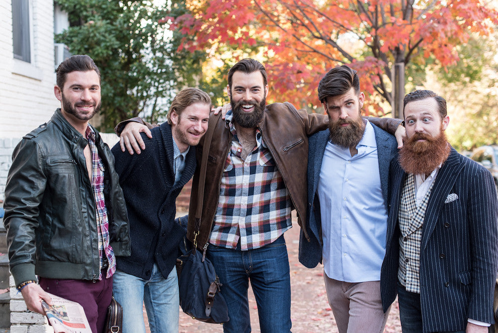 No-Shave November with stubble & 'stache beard care