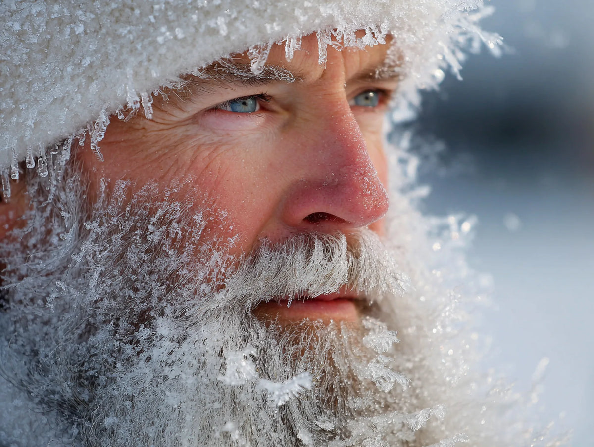 Beards Suffering The Science of the Arctic Freeze: Why Your Beard & Skin Suffer ...
