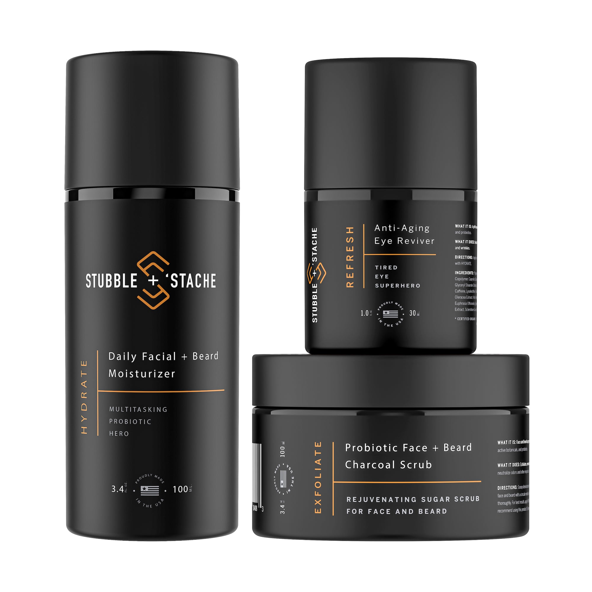 Renewing skin care for men 