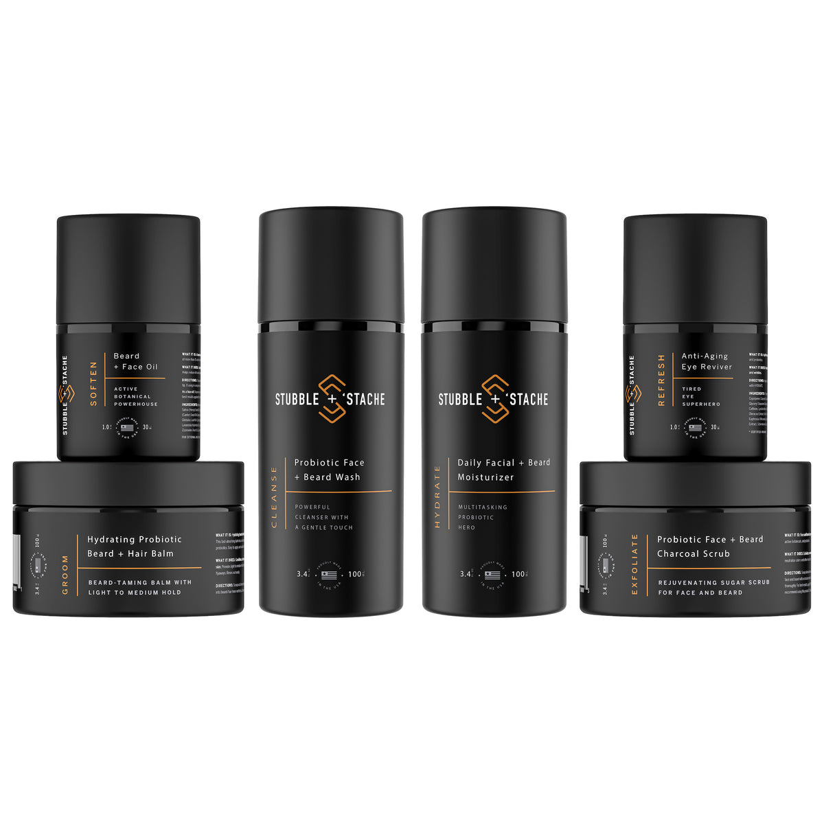 The Complete Men&#39;s skin care and beard care set