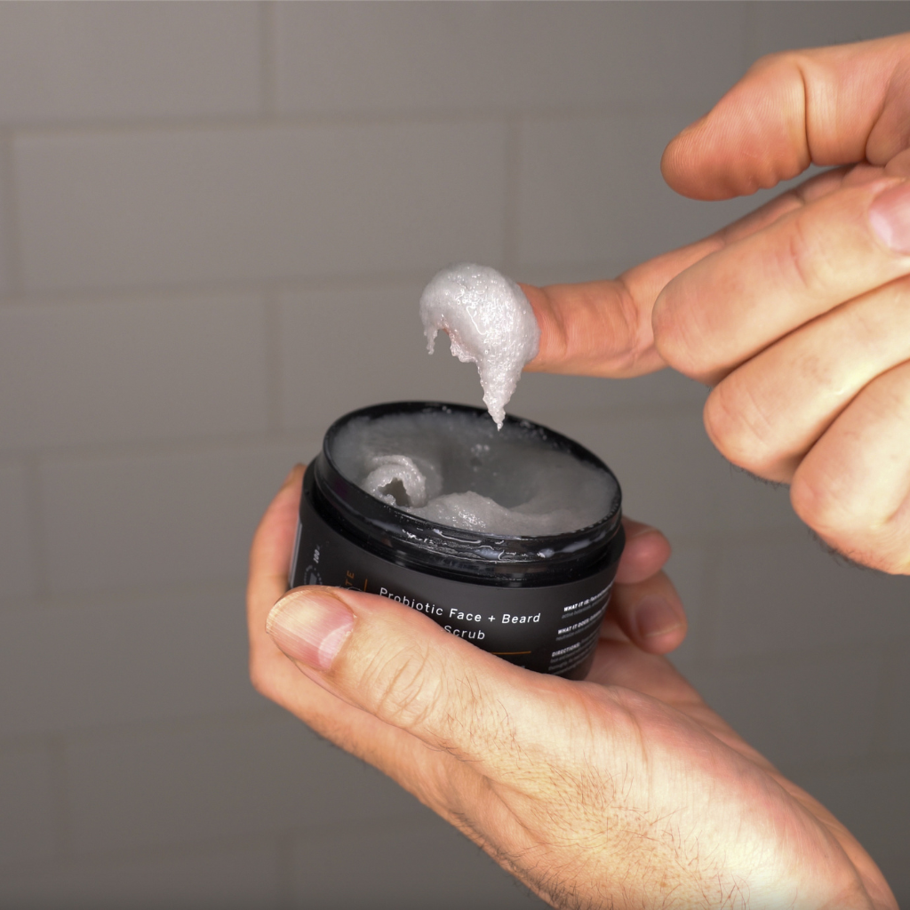 Beard exfoliator hot sale