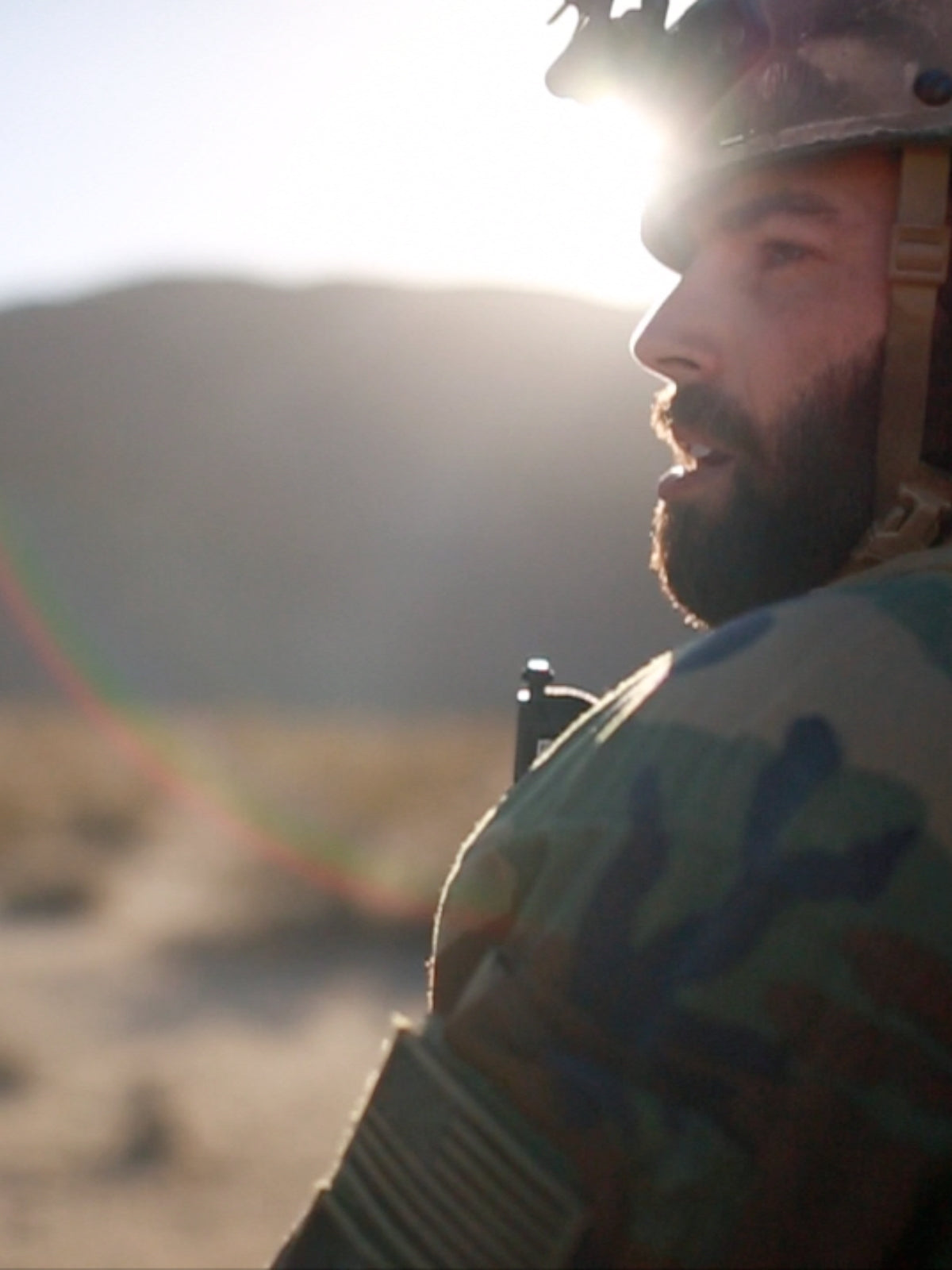 stubble + 'stache founder Nick Karnaze on patrol