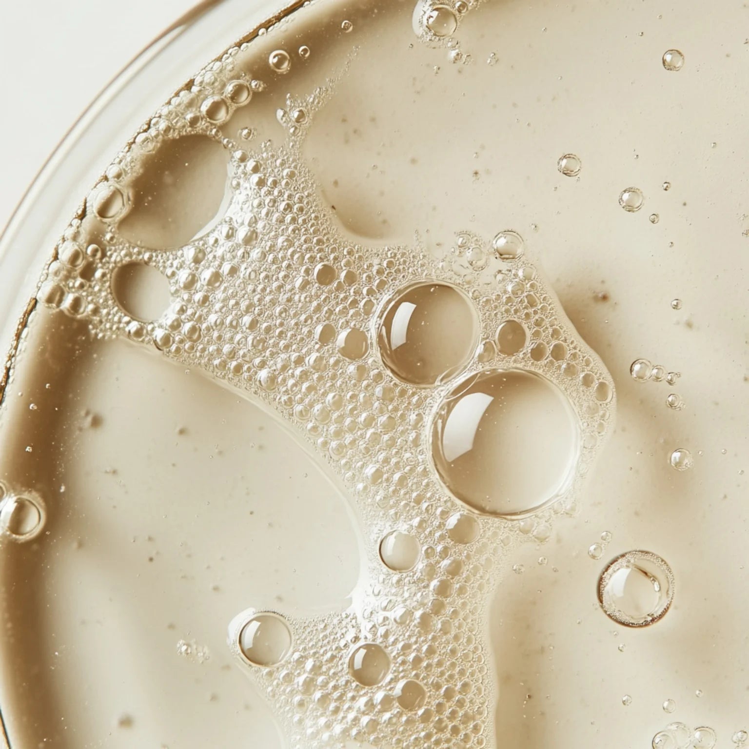 Close-up of Lactococcus Ferment Lysate probiotic extract used in Stubble & Stache skincare for skin barrier support and renewal.