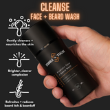 Cleanse: Daily Probiotic Face + Beard Wash